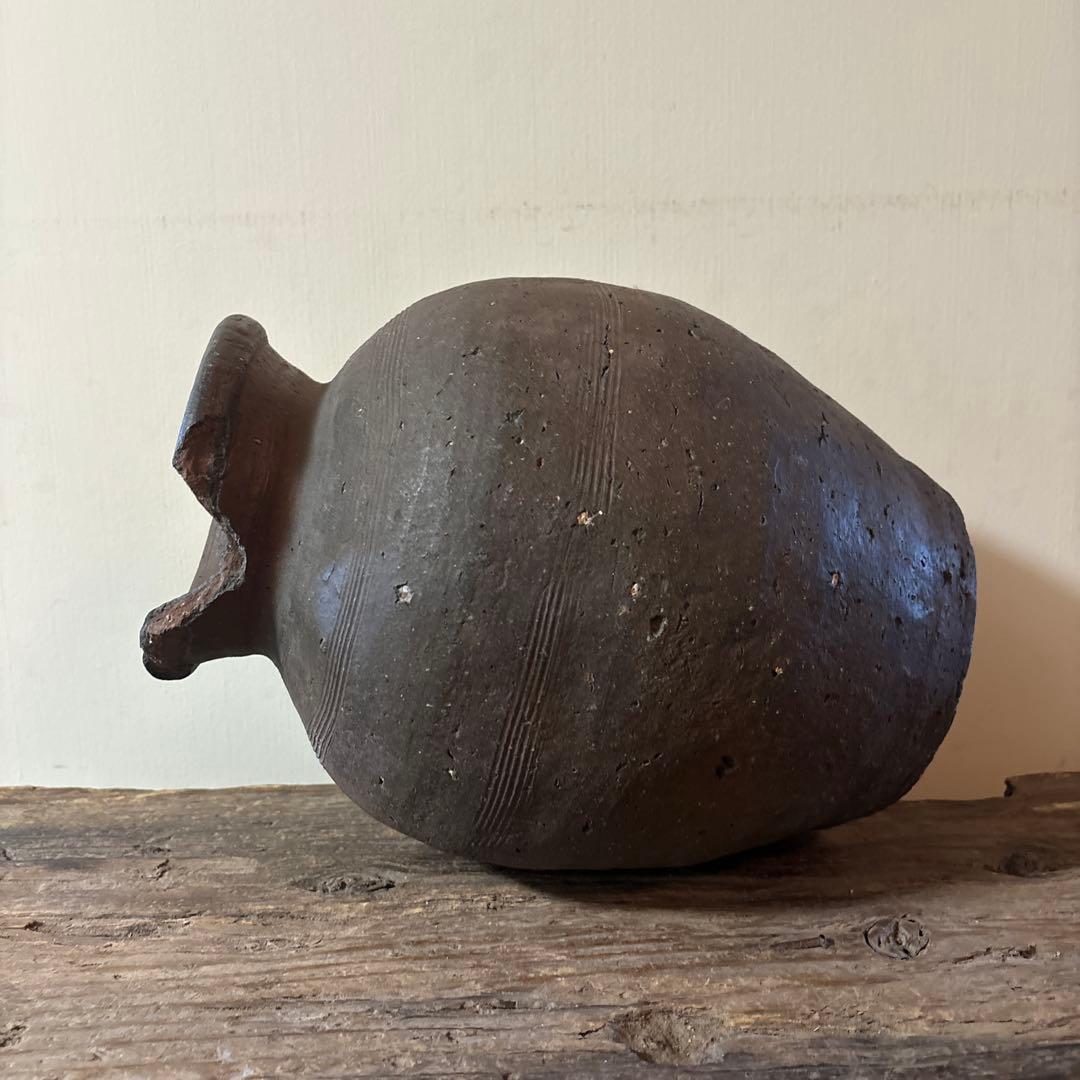 古備前壷 室町時代頃 古丹波 古越前 古信楽 瀬戸 骨董 花器 古