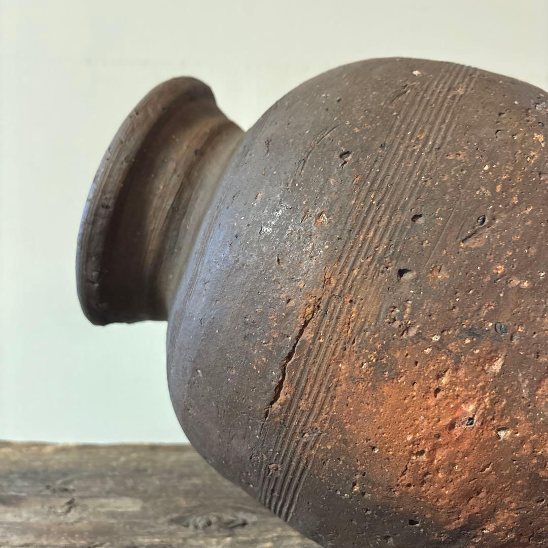 古備前壷 室町時代頃 古丹波 古越前 古信楽 瀬戸 骨董 花器 古