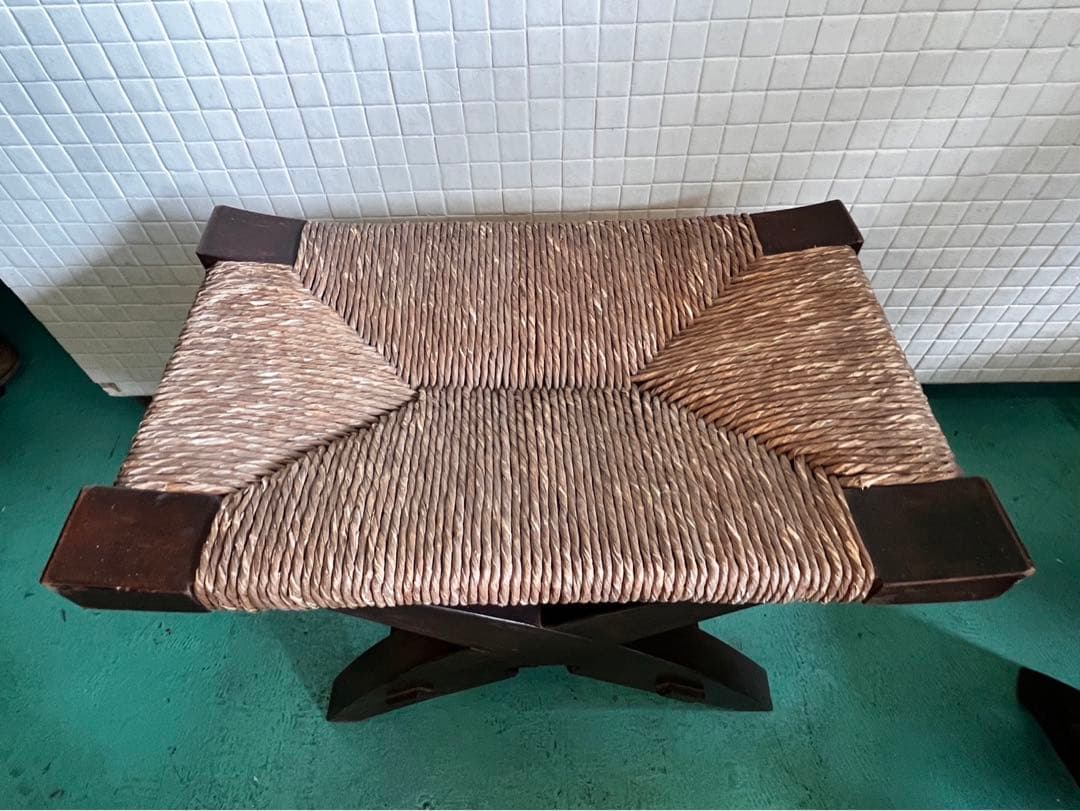 希少　松本民芸　スツール　2脚セット　民芸家具