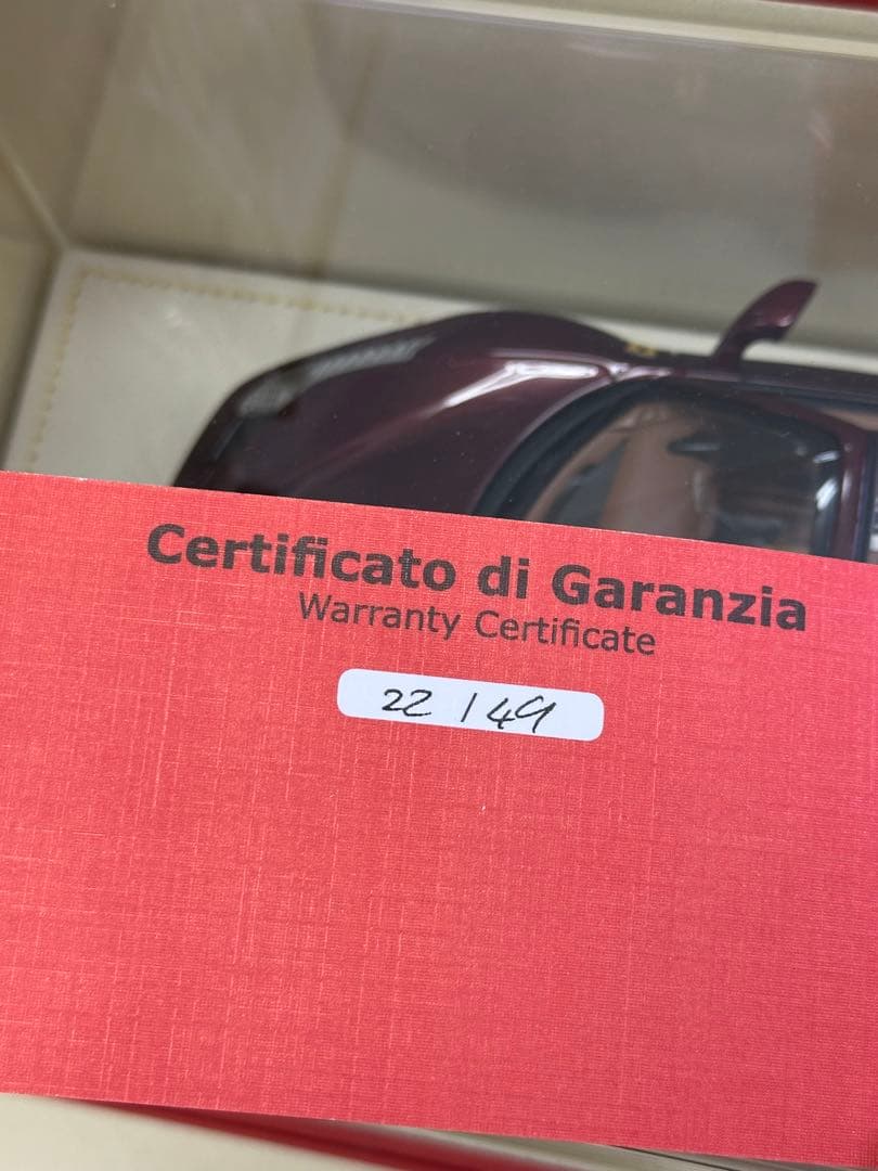 【美品】MR Collection 1/18 458スペチアーレA