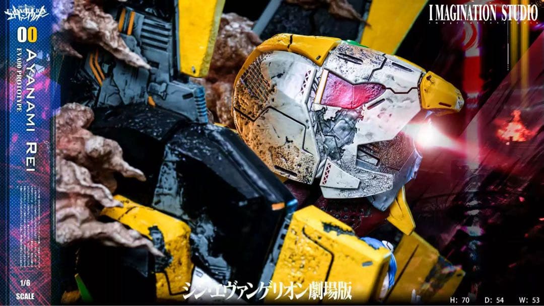 綾波レイ　フィギュア　エヴァンゲリオン　ガレージキット