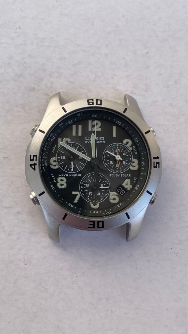【新品ベルト付】カシオ OVERLAND OVW-600 ソーラー電波 アーミー