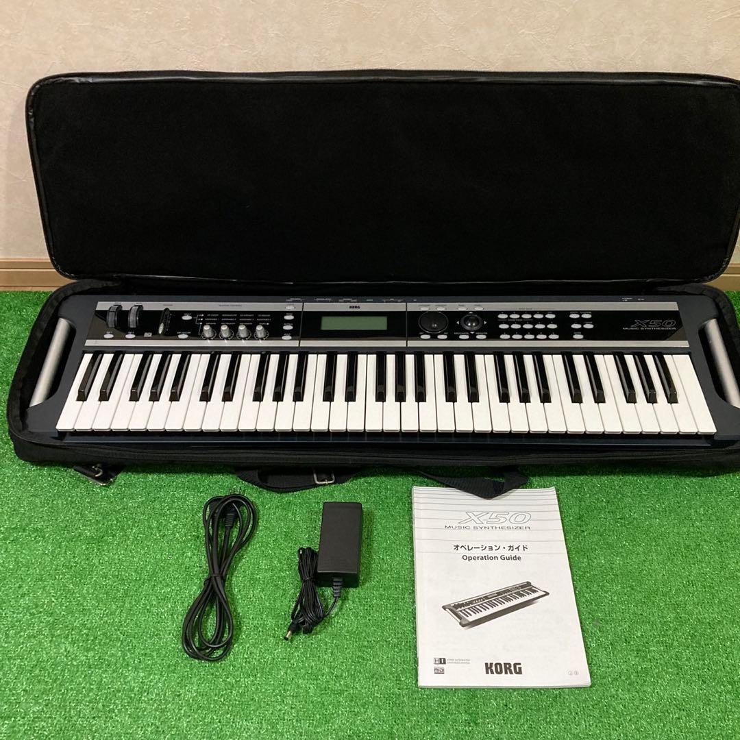 美品 KORG コルグ X50-61 鍵盤 シンセサイザー 2WAYケース - メルカリ