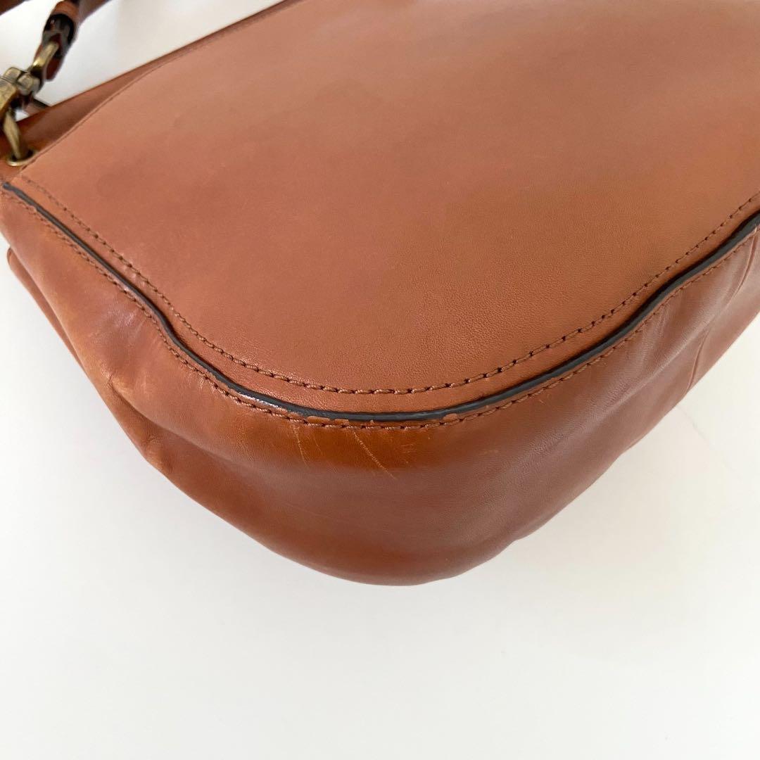 オールドコーチ ニューウィリス 2way ショルダーバッグ オールレザー 本革