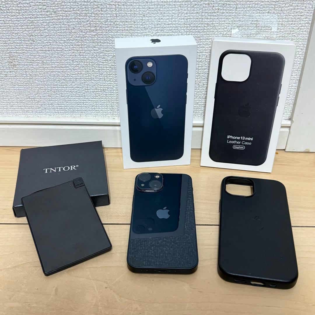 iPhone 13 mini 128GB ミッドナイト 付属あり