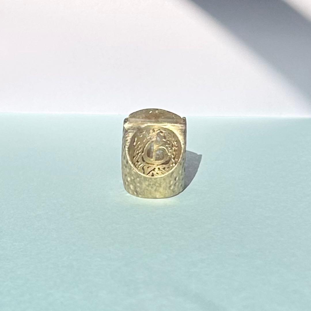 ルチルクォーツリング⭐︎ヴィンテージ⭐︎11号