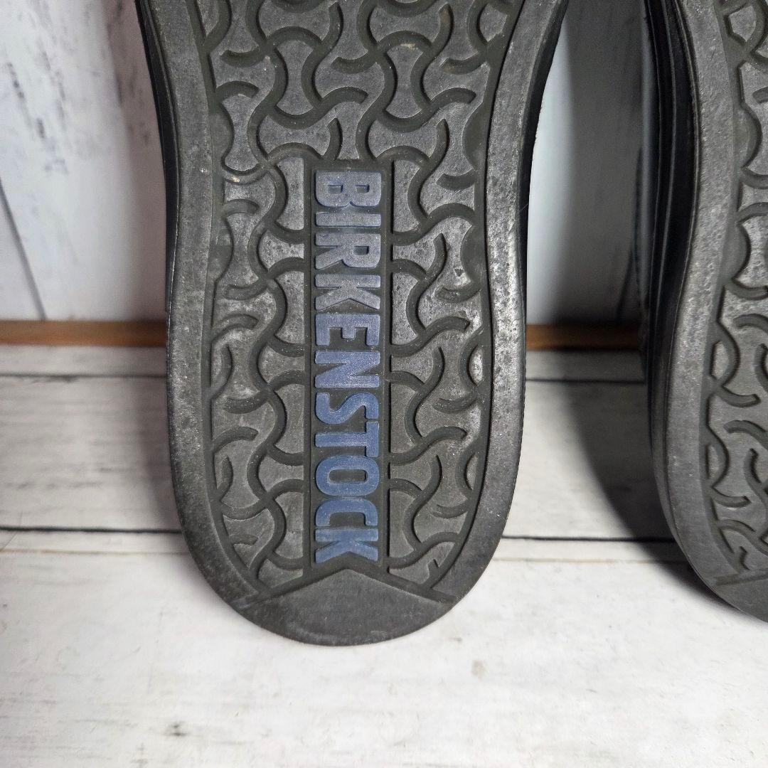 【良品】ビルケンシュトック パサデナ 43 チロリアン レザーシューズ ブラック