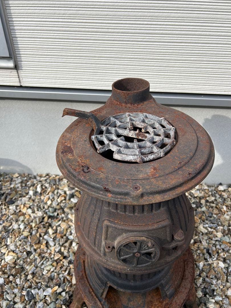 だるまストーブ アンティーク 昭和 レトロ 薪ストーブ