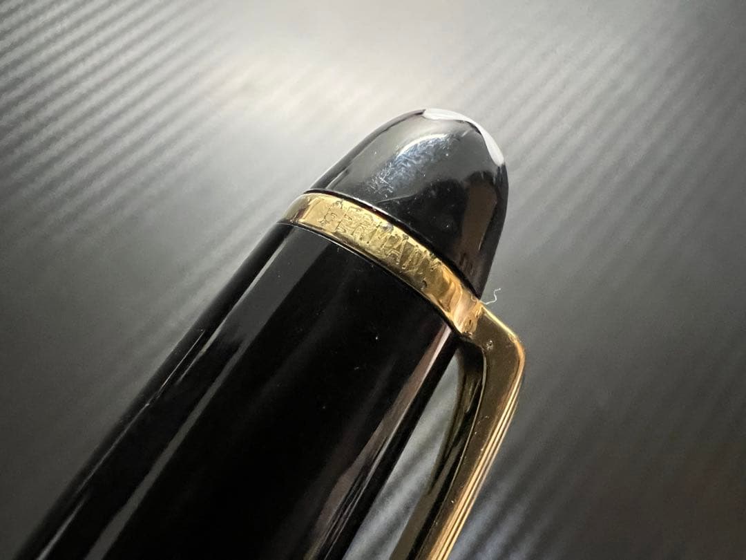 モンブラン マイスターシュテュック 万年筆 144 ブラック F 細字