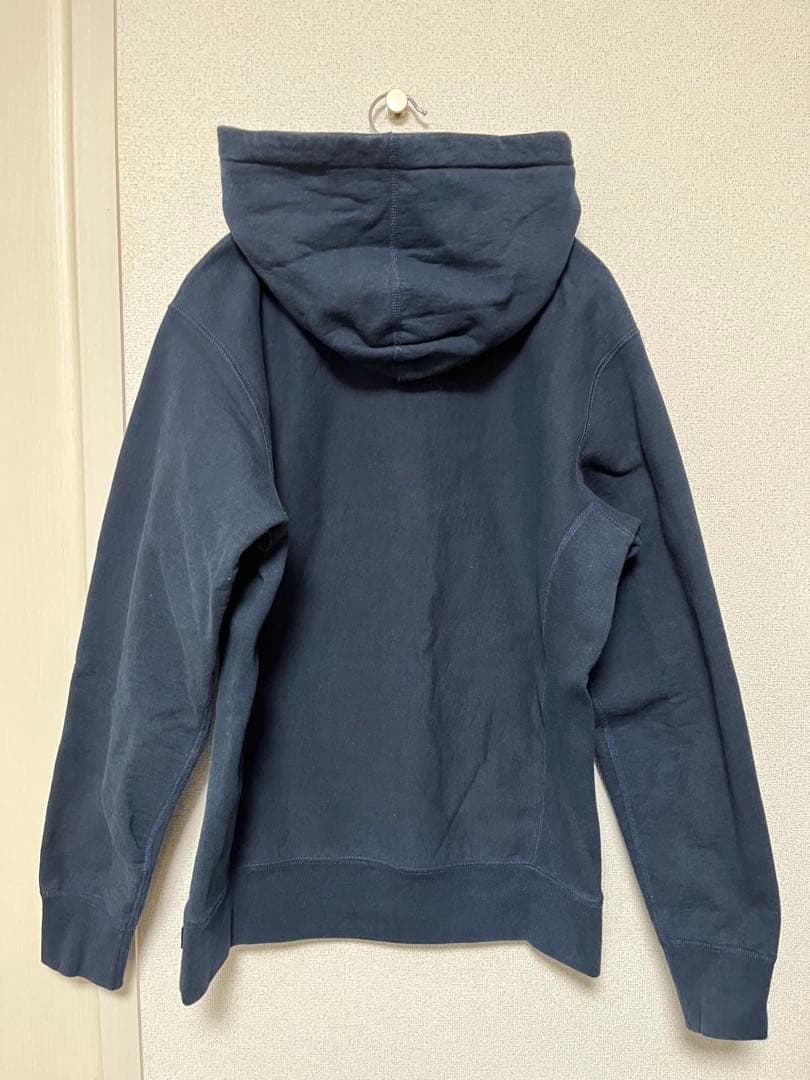 supreme ネイビー パーカー
