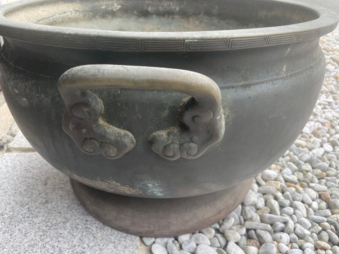 火鉢 練炭式 練炭コンロ レトロ 古民家 植木鉢 アンティーク