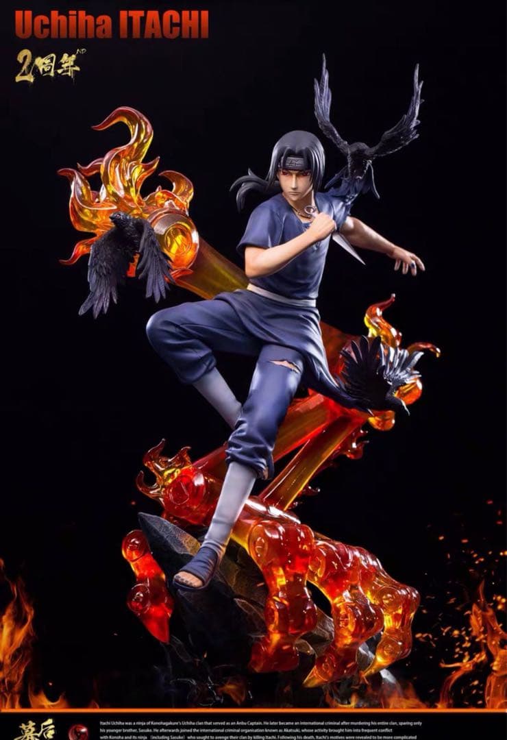 NARUTO ナルト うちはイタチ 1/7 ガレージキット ガレキ スタチュー⑤