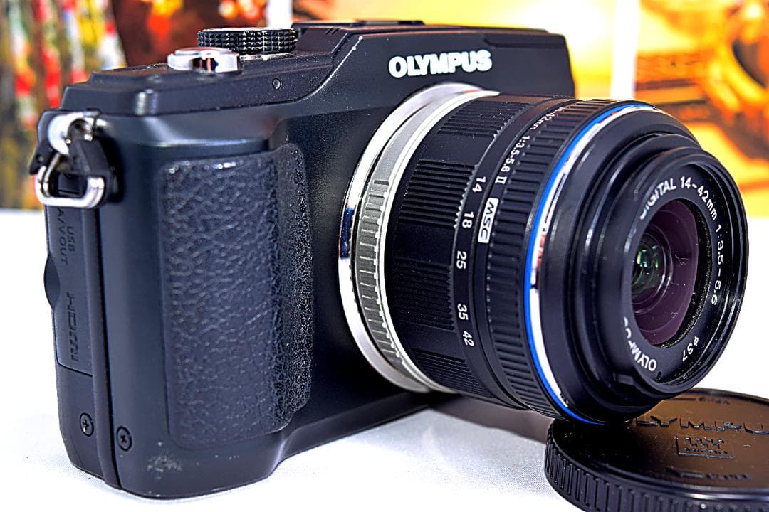 ❤️スマホ転送OK❤️高画質❤️オリンパス PL2 ミラーレスカメラ