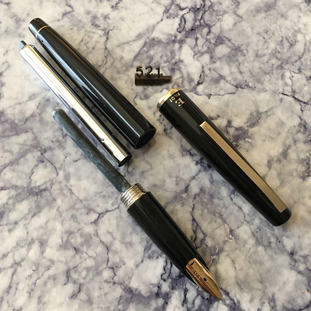 521 オーバーホール済み パイロット ロング PILOT E 14k