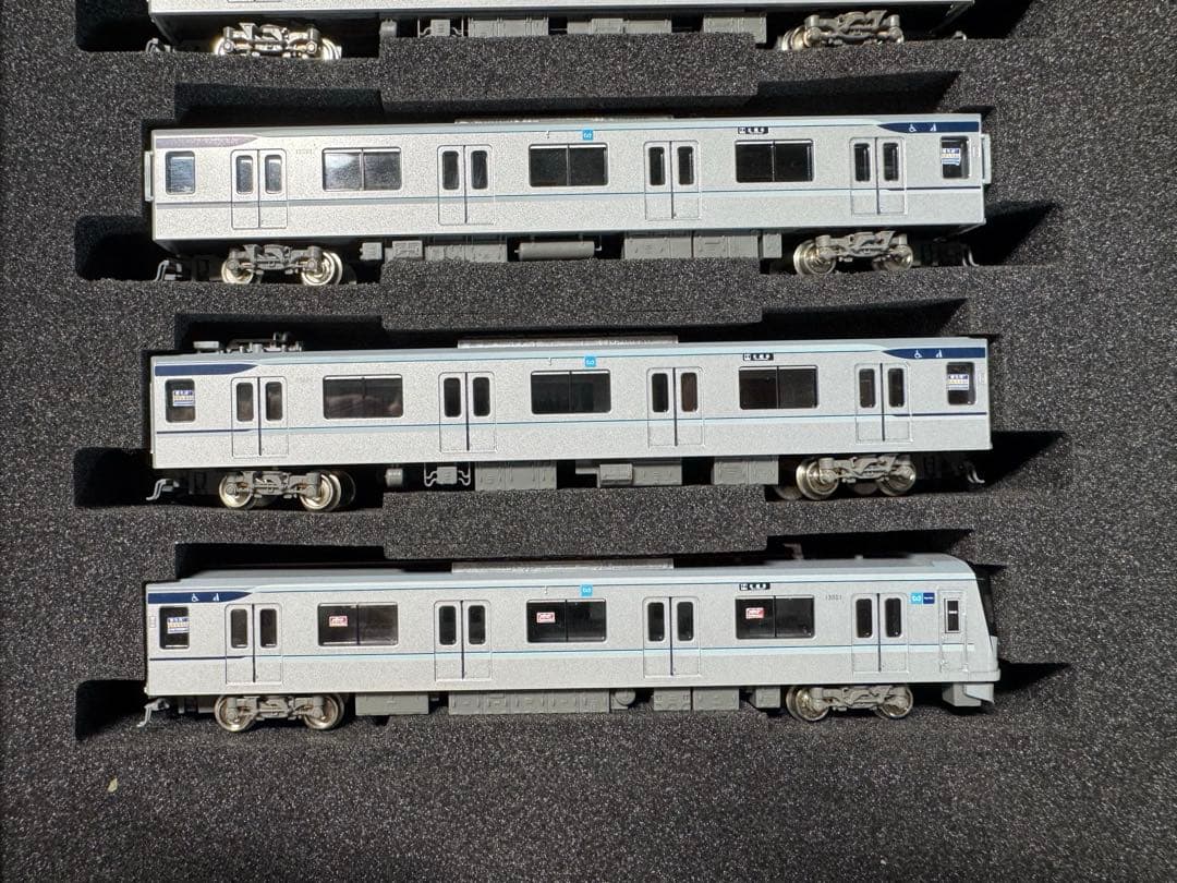 【2】グリーンマックス東京メトロ13000系日比谷線7両編成動力付き※加工あり