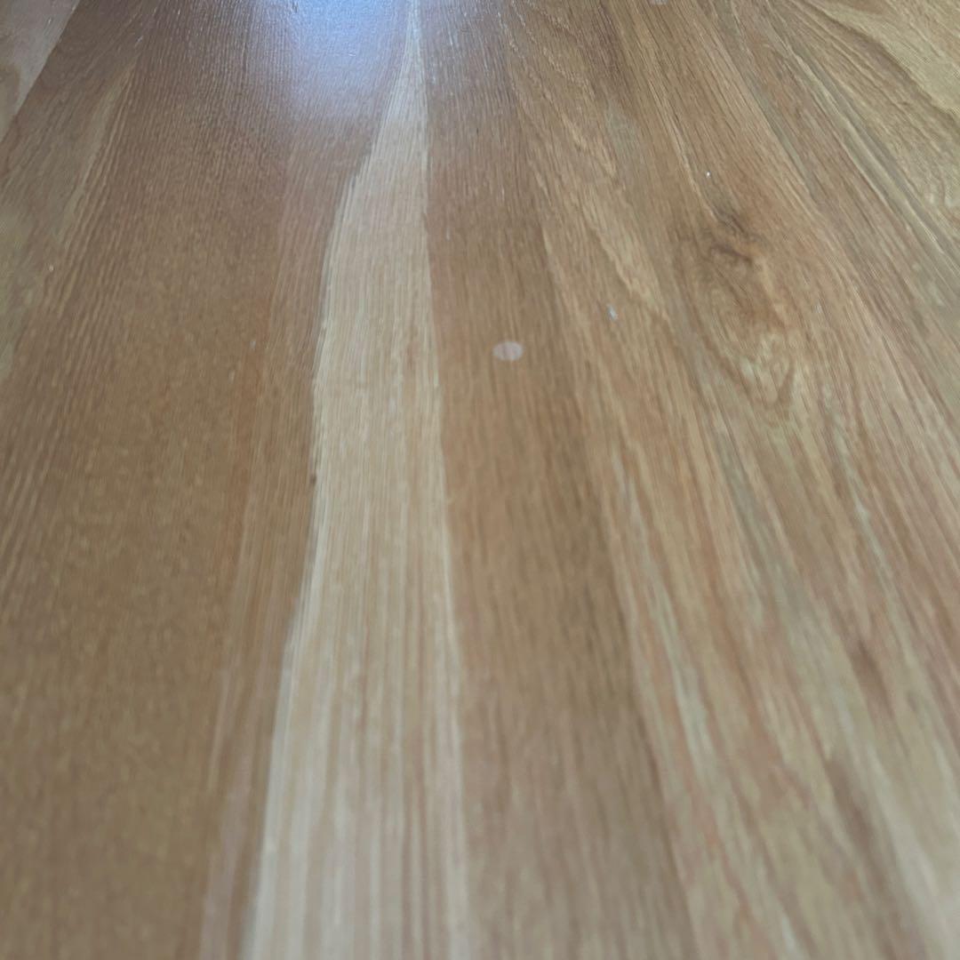 【無印良品】人気ダイニングテーブル 引出付 140cm　オーク材