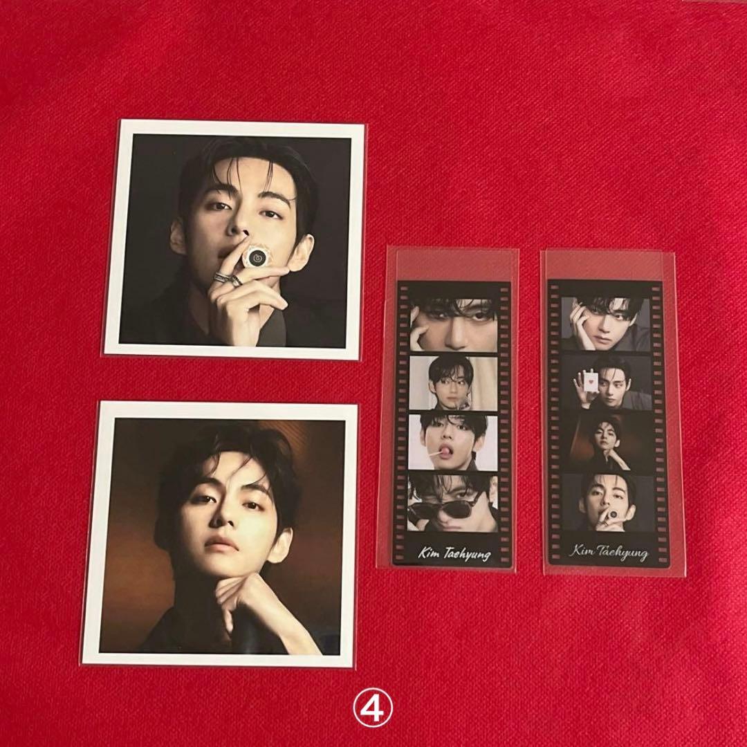 BTS ロングステッカー・正方形両面フォト・ホログラム両面フォトカード♡Ｖ