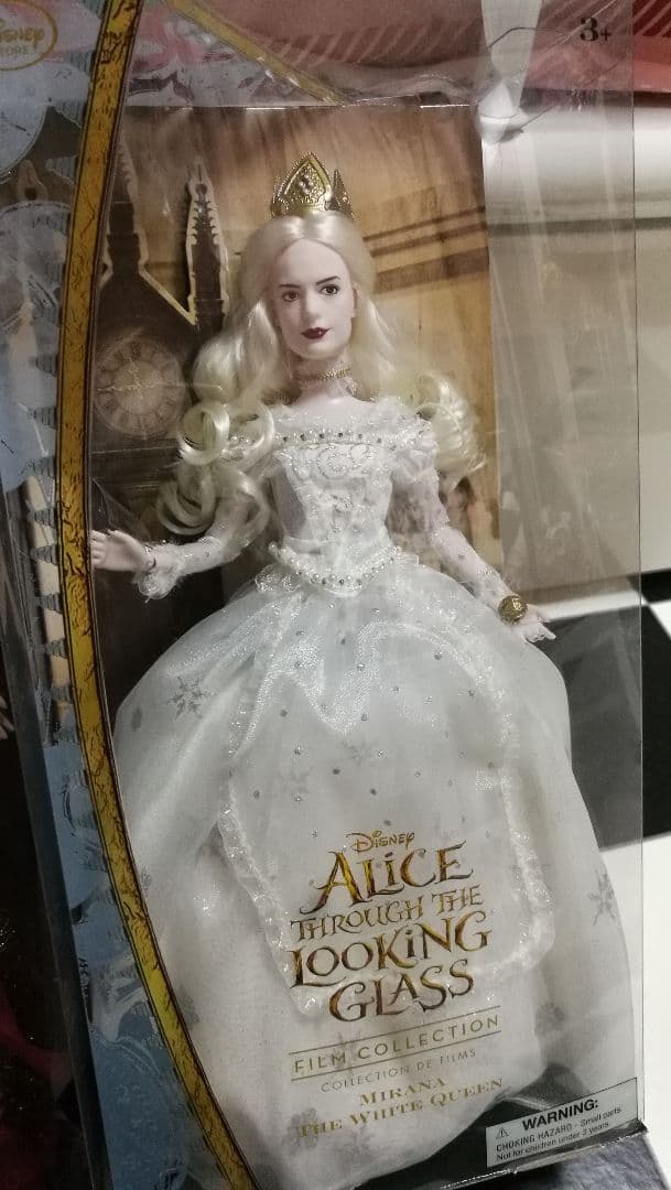 本物 希少☆アリスインワンダーランド 赤の女王 白の女王 ドール 人形