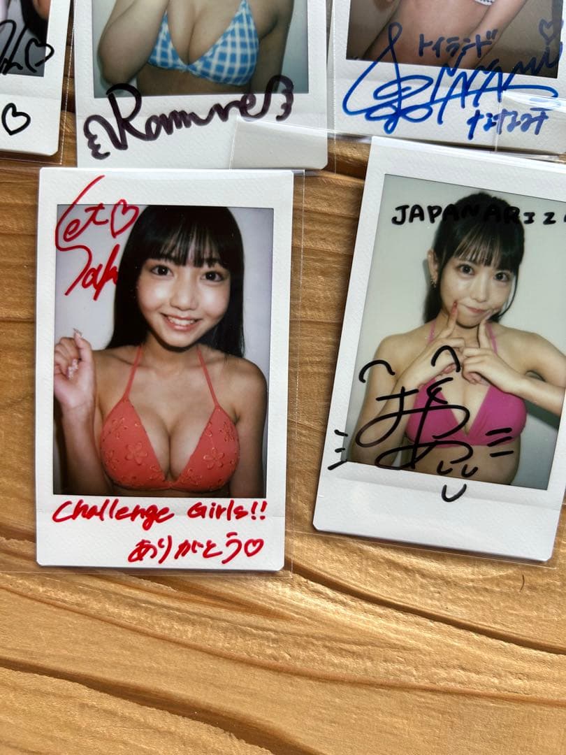 サキドルエース　サイン入りチェキ