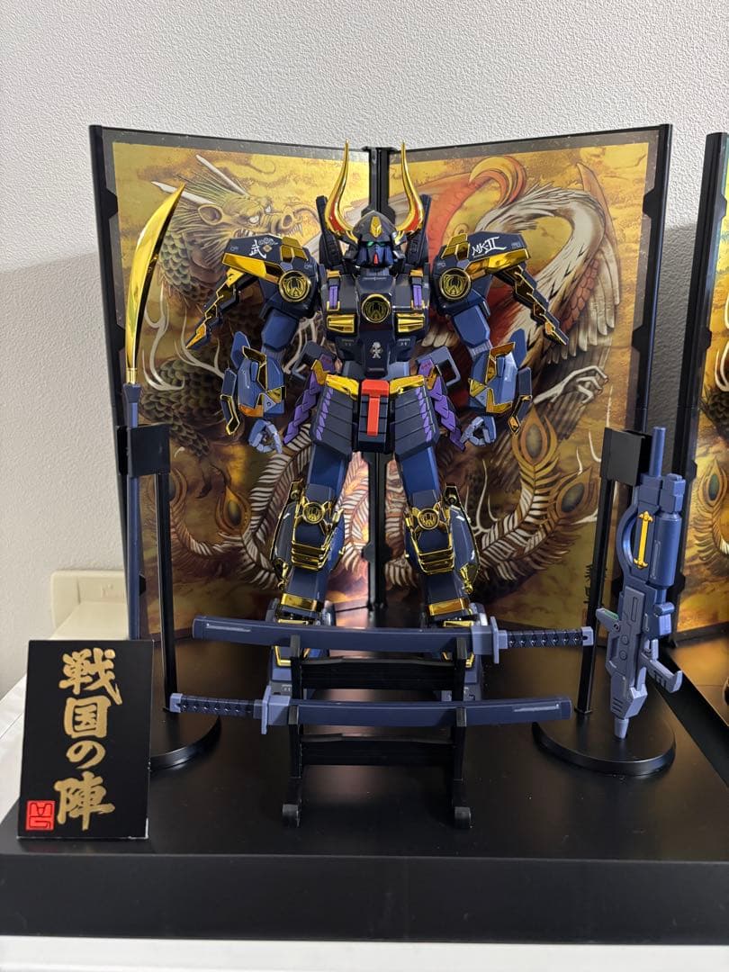 ガンプラ　MG 武者ガンダムMK-2 アクリルケース付き