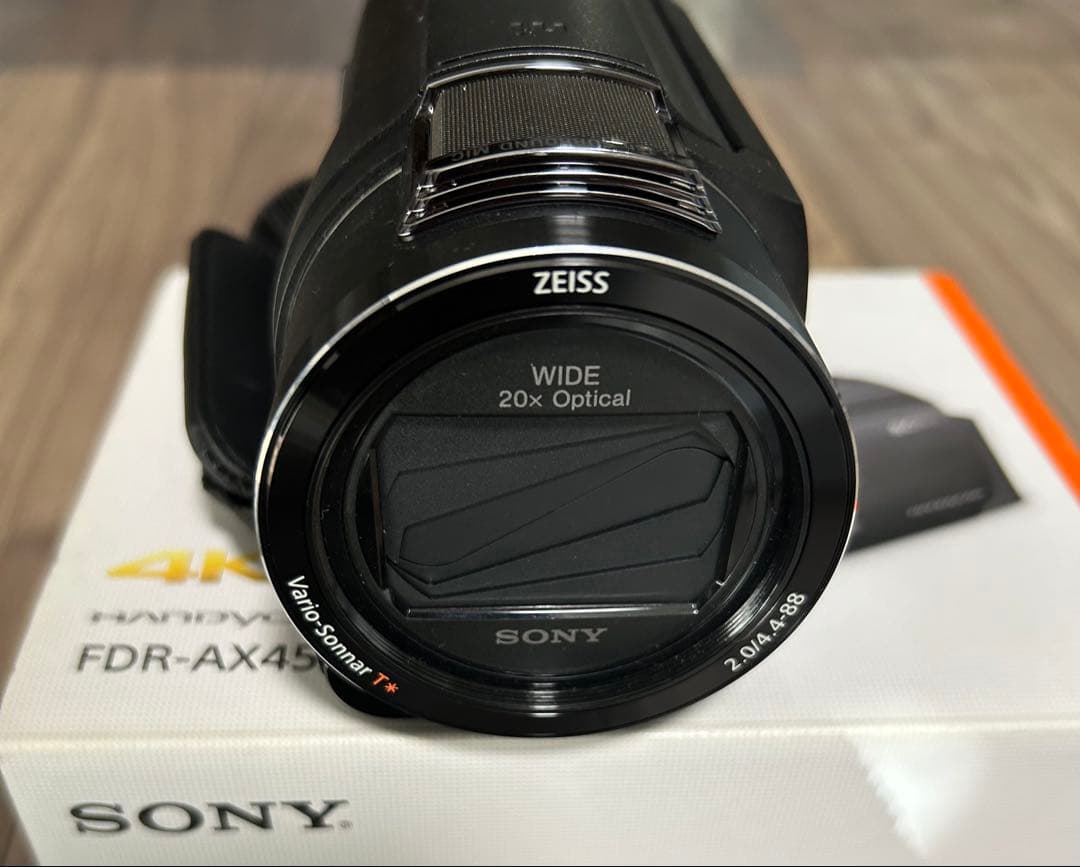 SONY FDR-AX45A 4Kビデオカメラ 本体