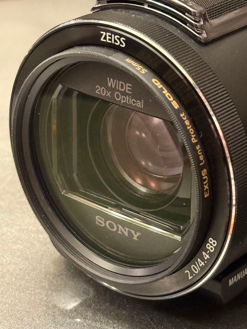 SONY 4K FDR-AX60 ビデオカメラ➕付属品NDフィルター等付き