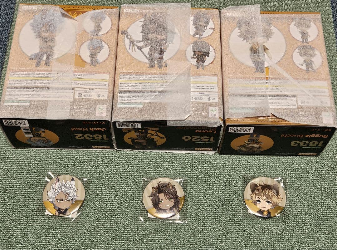 即購入可】ツイステ ねんどろいど レオナ ラギー ジャック