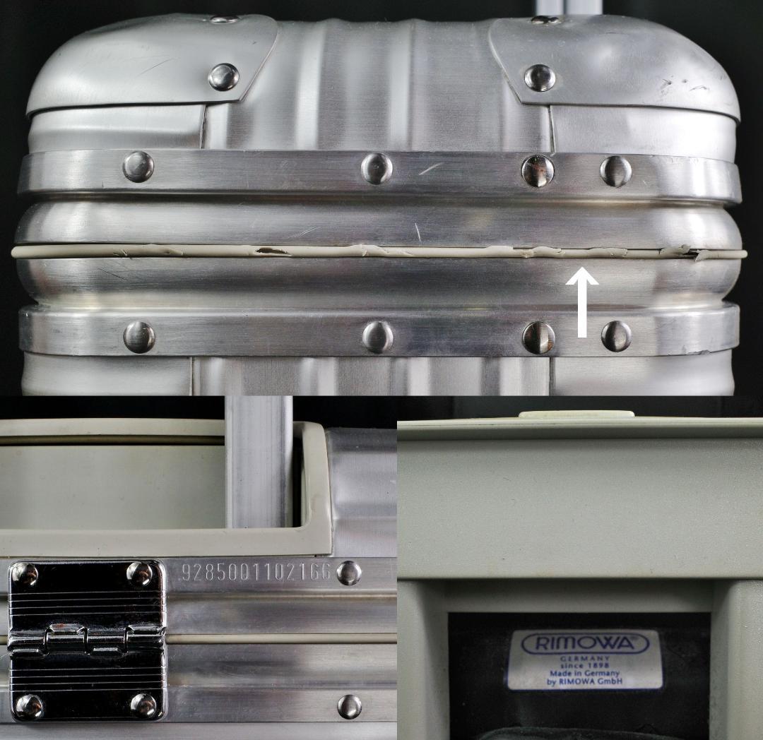 リモワ 928.50 廃盤 Vtg.『トパーズ』2輪 パイロットトロリー 36L