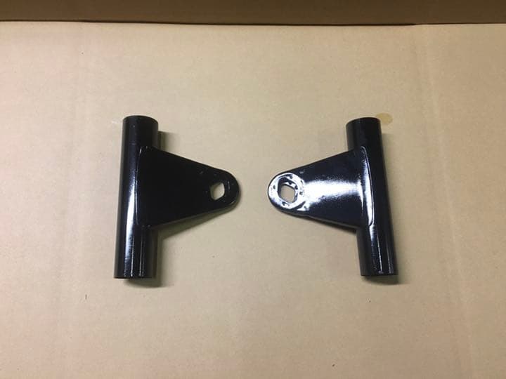 本物 z400fx 純正ライトステー Z400FX 砂型ヘッドライトステイ左右