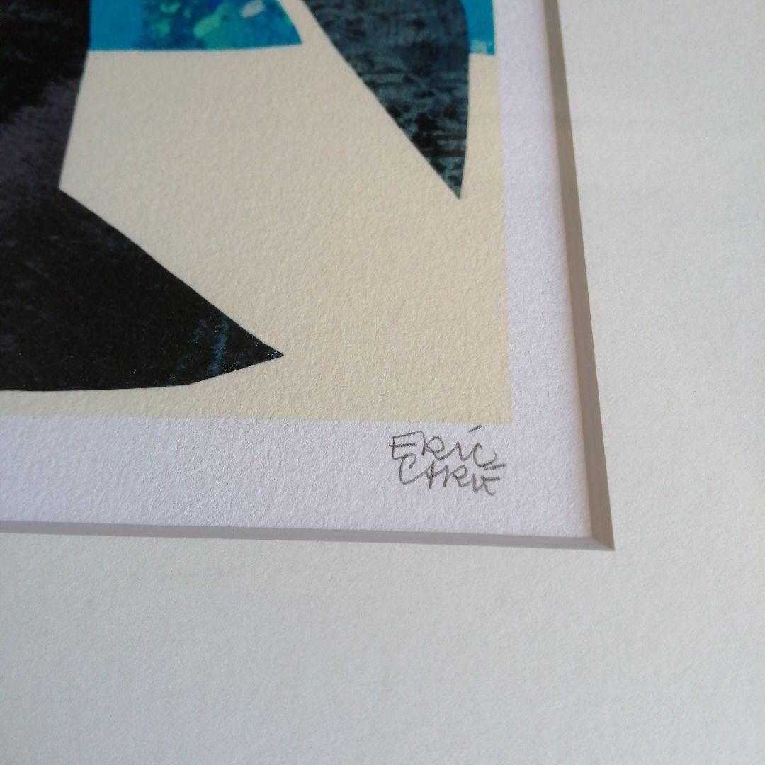 エリック・カール 親子ペンギン リトグラフ 縦51cm横60.5cm - メルカリ