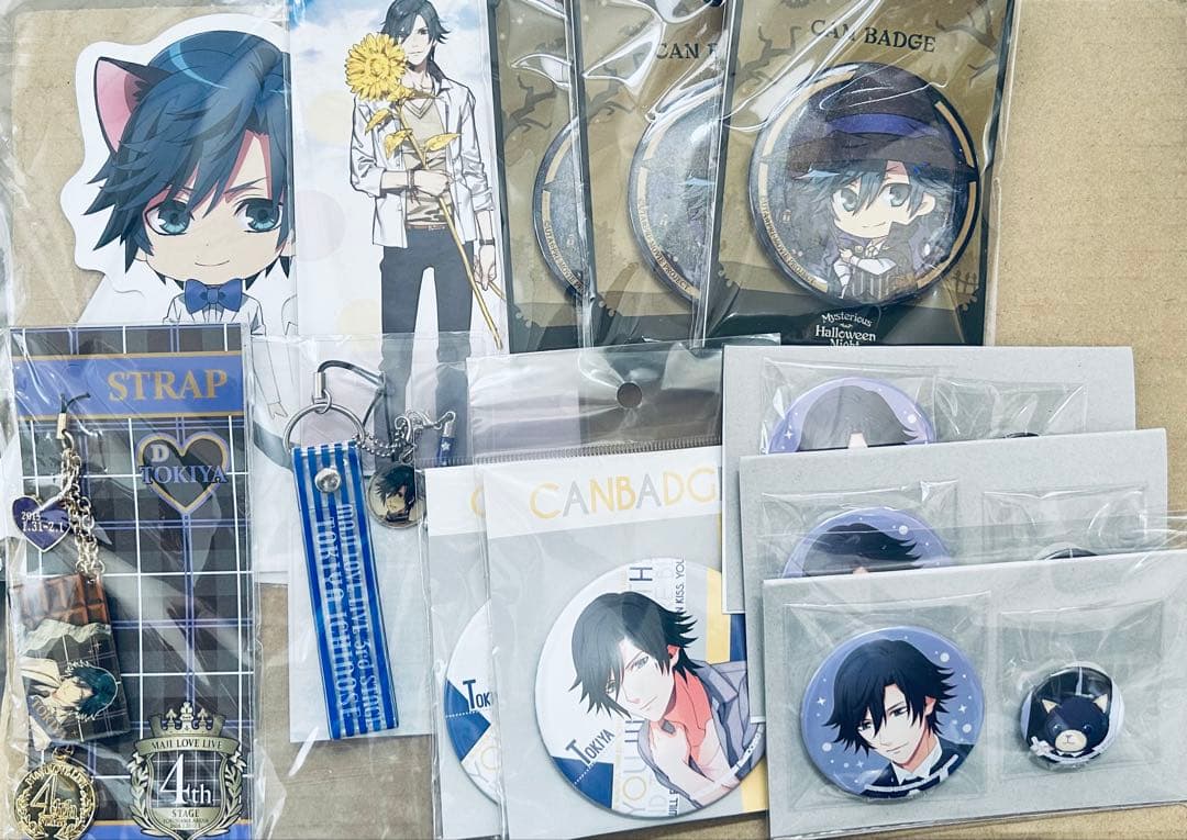 うたプリ 一ノ瀬トキヤ スタリ 缶バッジ リングライト アクリルスタンド etc