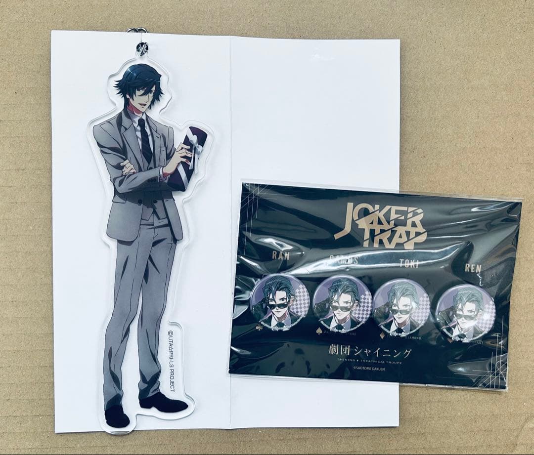 うたプリ 一ノ瀬トキヤ スタリ 缶バッジ リングライト アクリルスタンド etc