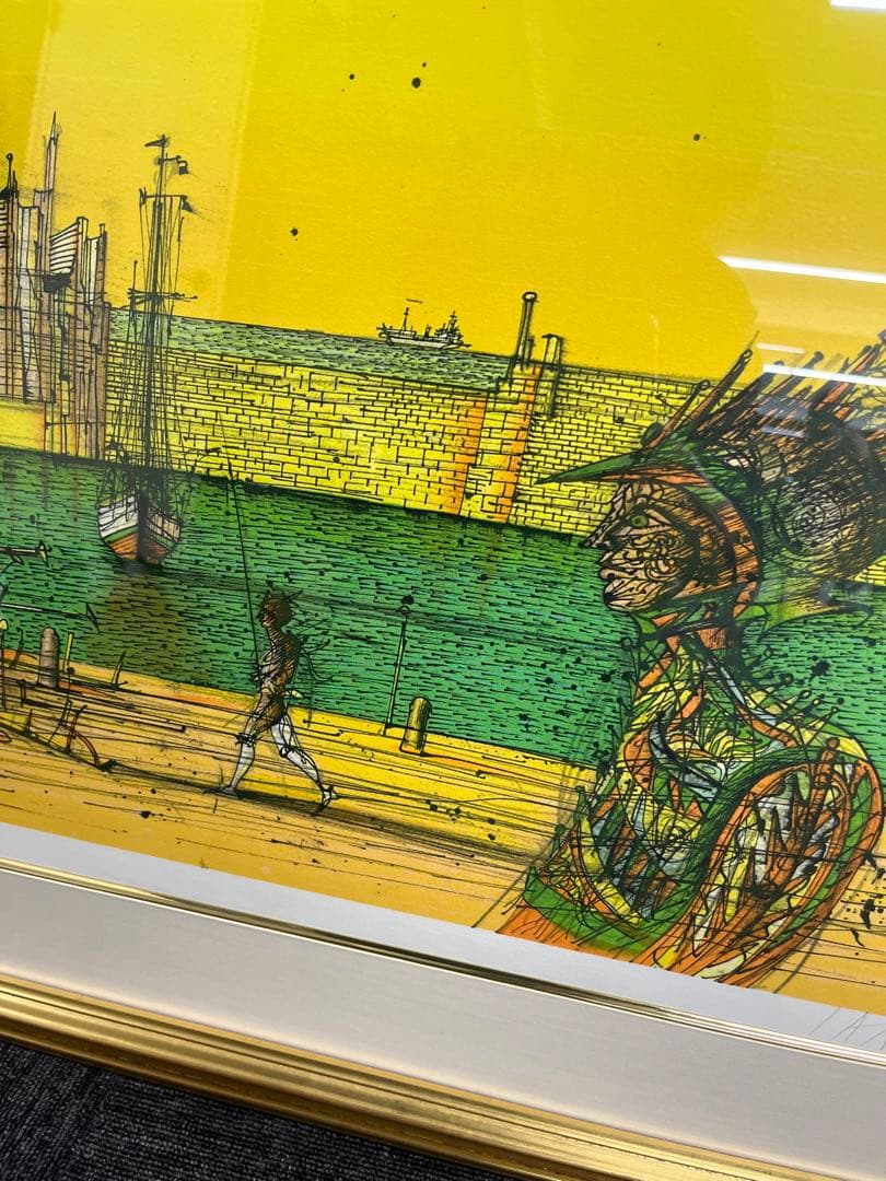 リトグラフ Jean Carzou ジャン・カルズー　コキスタンドール