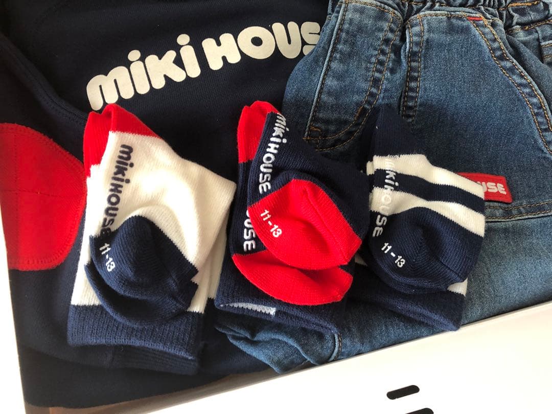 miki HOUSE ベビー服セット ギフトボックス付き