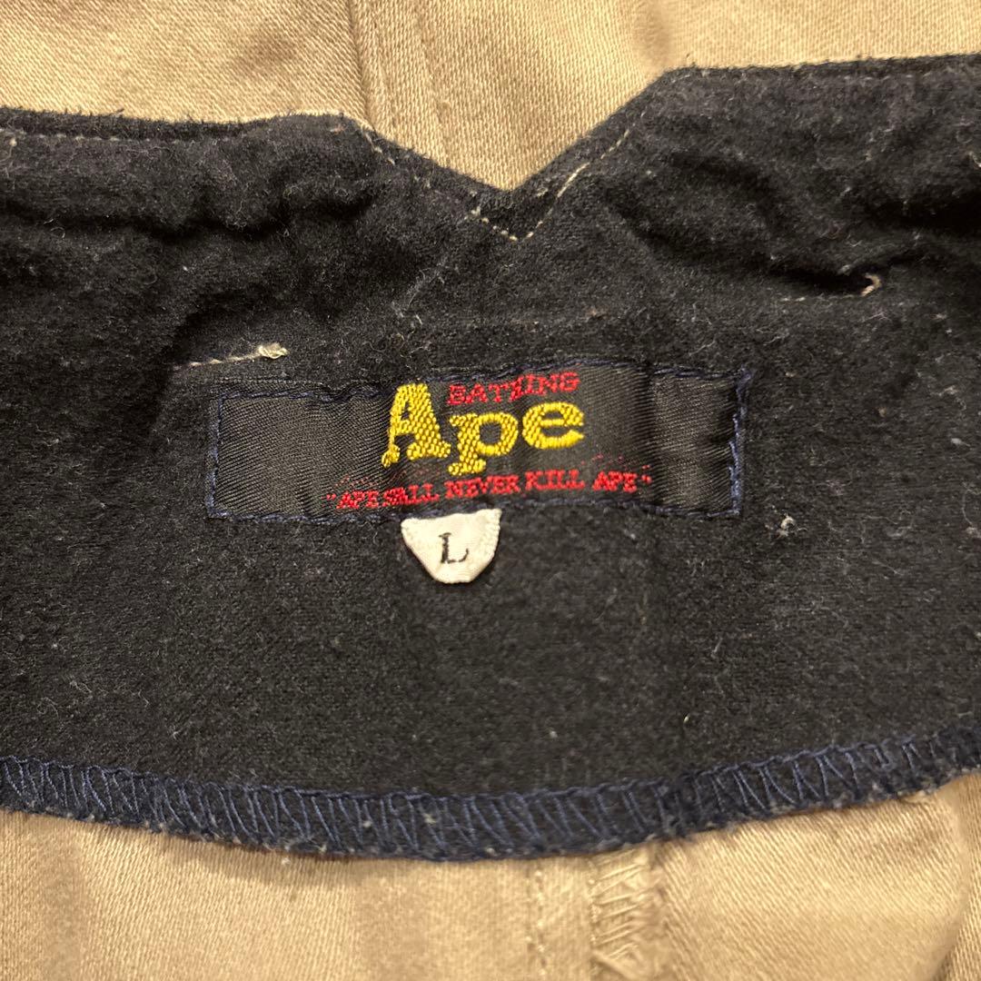 90'S A BATHING APE パラシュートパンツ L