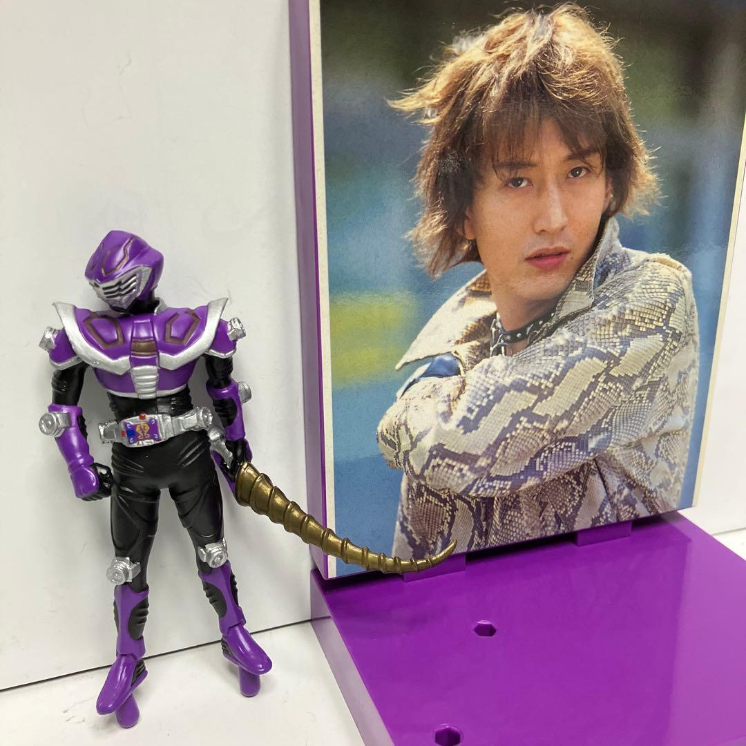 激レア☆仮面ライダー龍騎☆俳優写真パネル&フィギュア　４種セット　非売品