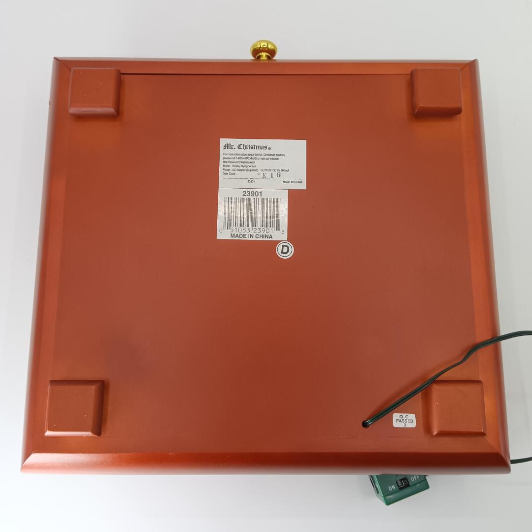【訳あり】ミスタークリスマス オルゴール 16枚ディスク ACアダプター無し