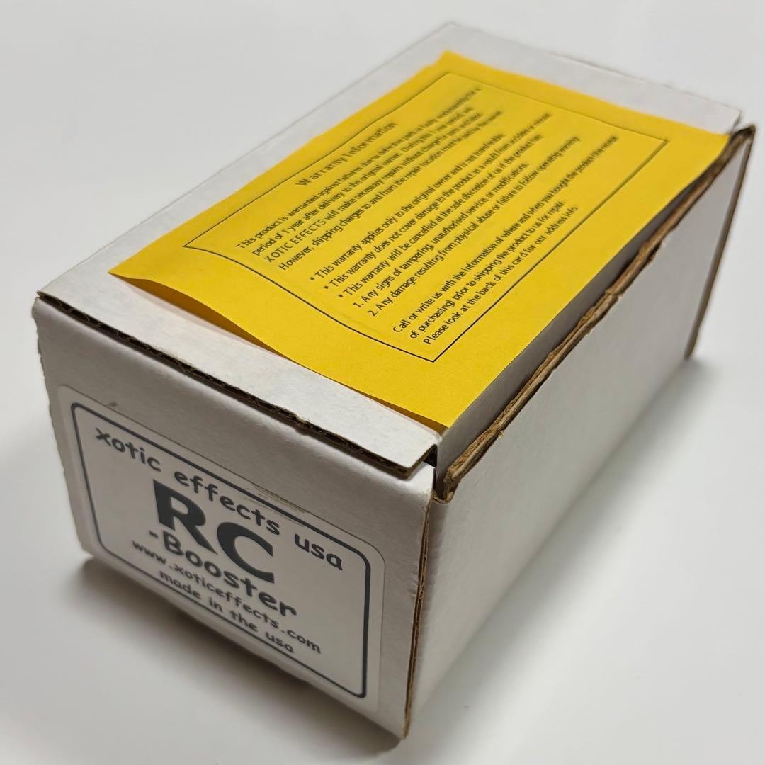 XOTIC RC Booster クリーンブースター エフェクター