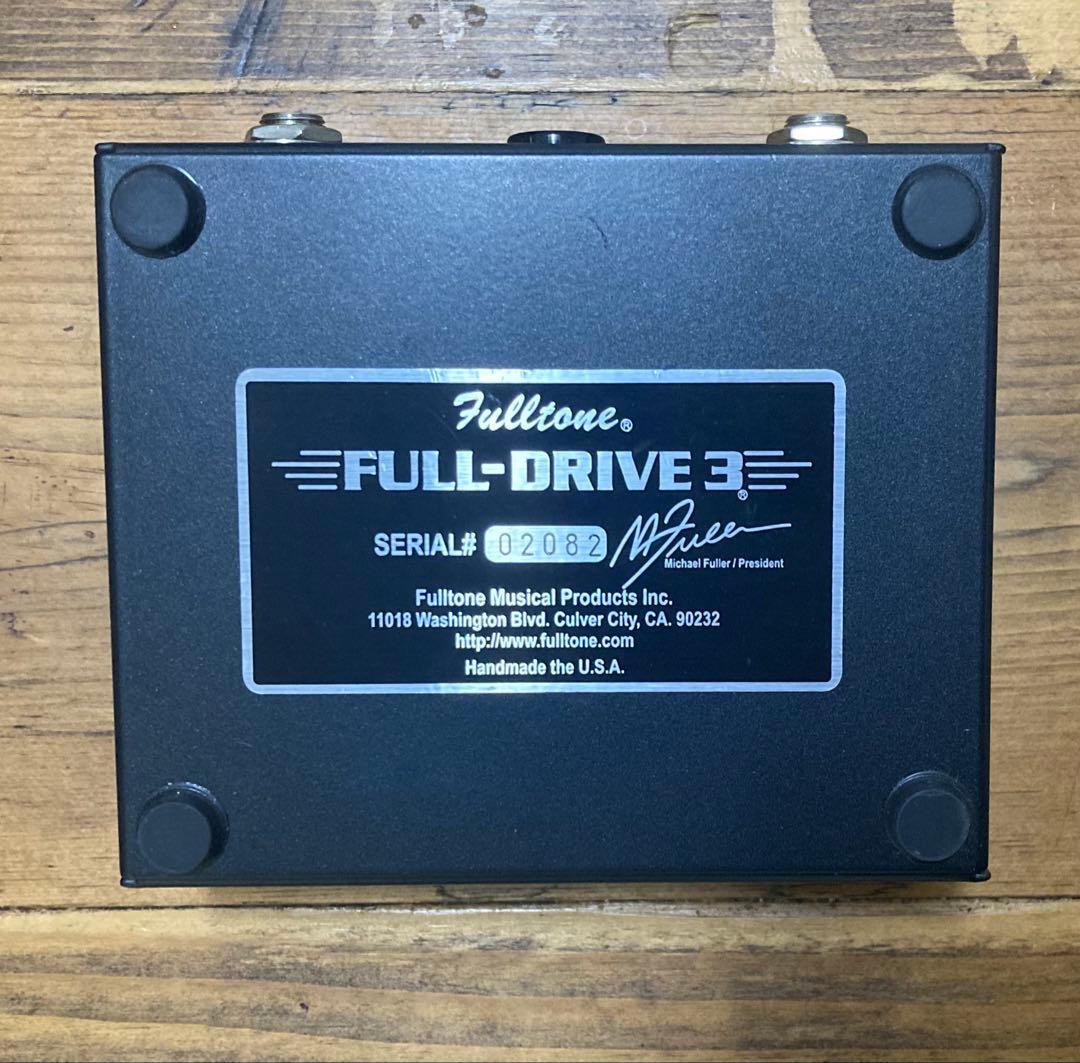 Fulltone フルトーン FULL-DRIVE 3