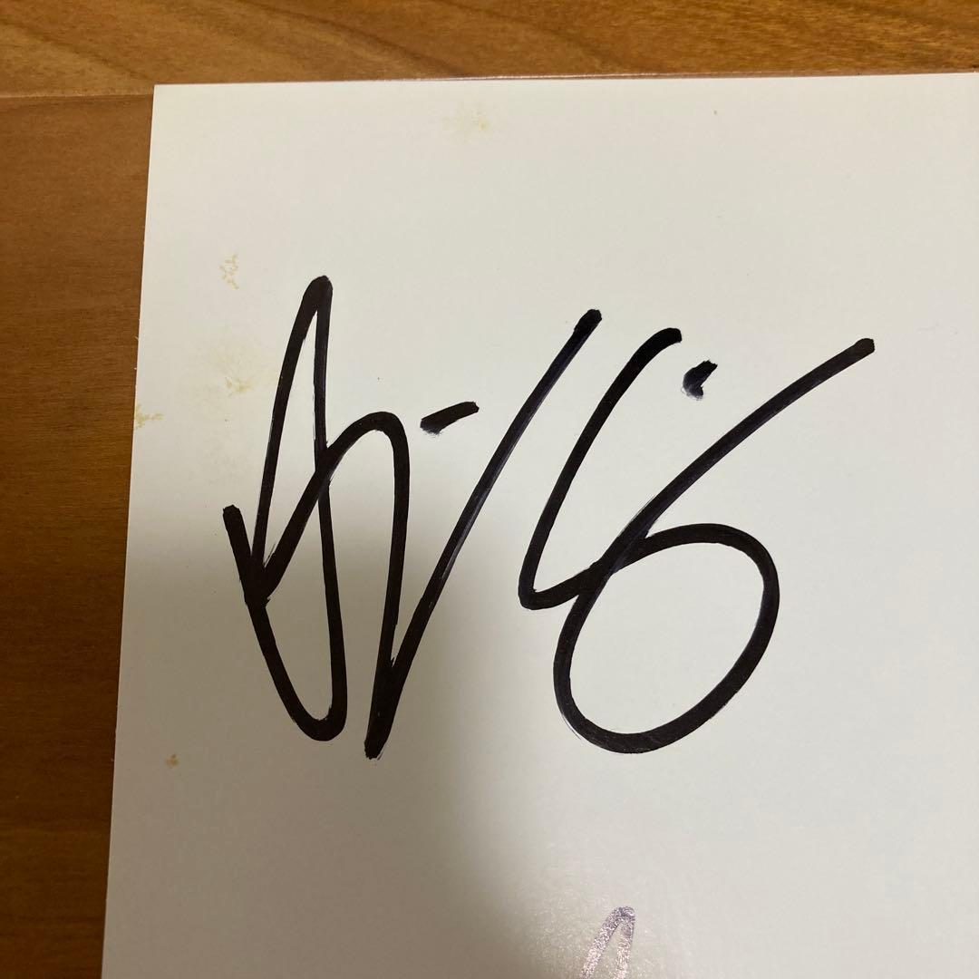 HARDCORE SUPERSTAR 全メンバー　直筆サイン