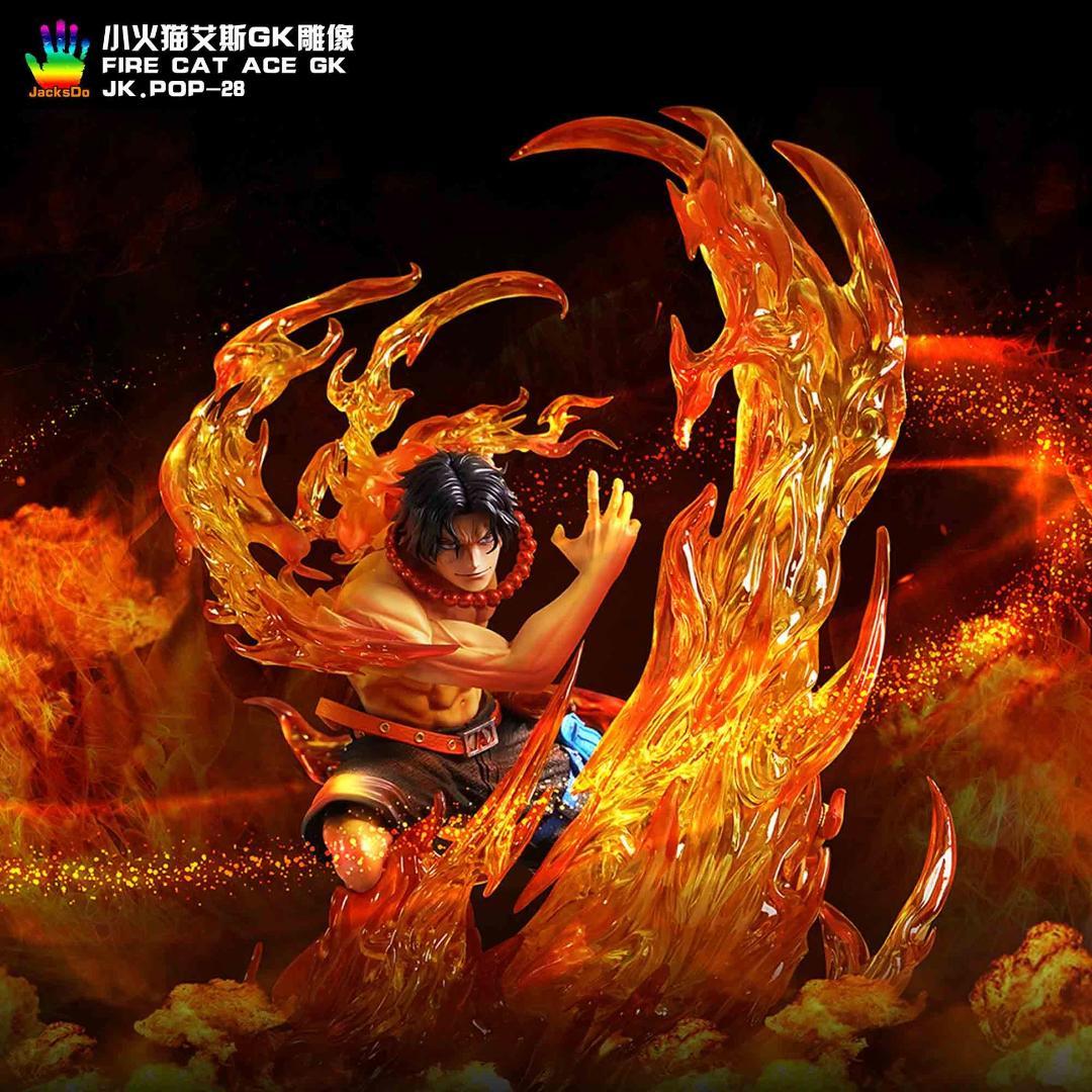 ワンピース ポートガス・D・エース ガレージキット フィギュア 塗装