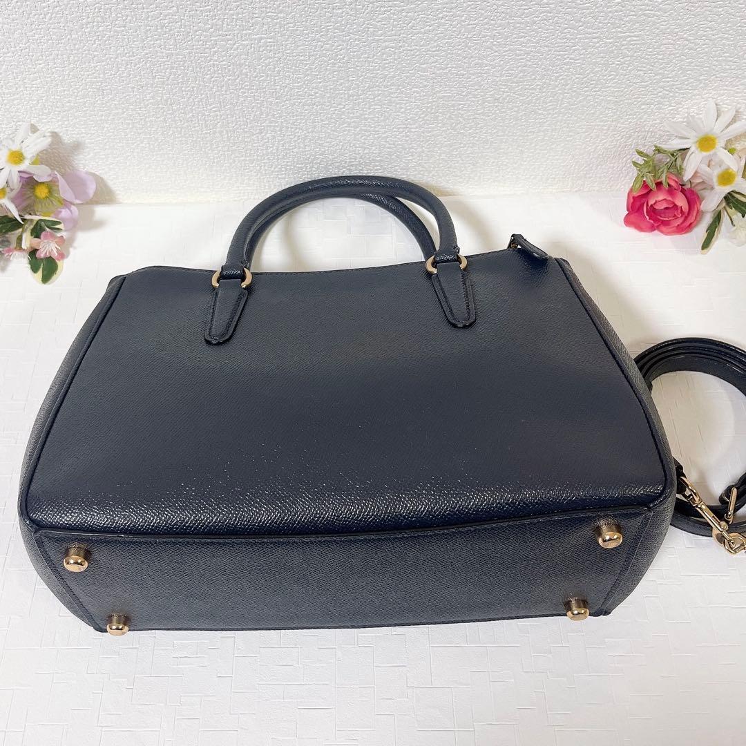 【極美品】COACH コーチ ショルダーバッグ 2WAY ハンドバッグ チャーム