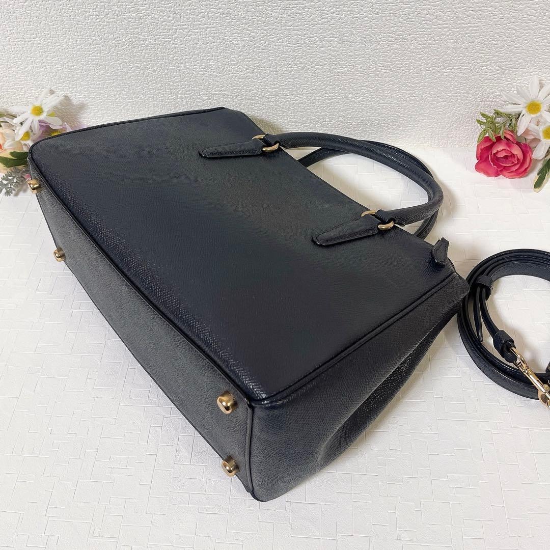 【極美品】COACH コーチ ショルダーバッグ 2WAY ハンドバッグ チャーム