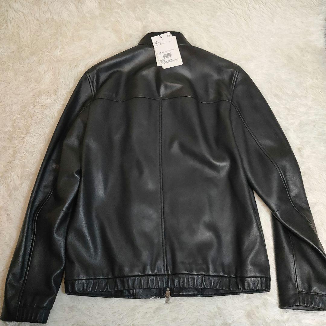 高級・未使用品・23年モデル】セオリー レザージャケットMorvekL M 黒