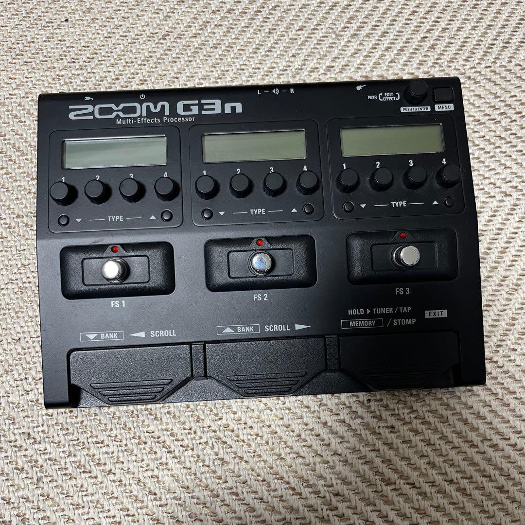 zoom G3n マルチエフェクター＋FP02M エクスプレッションペダル
