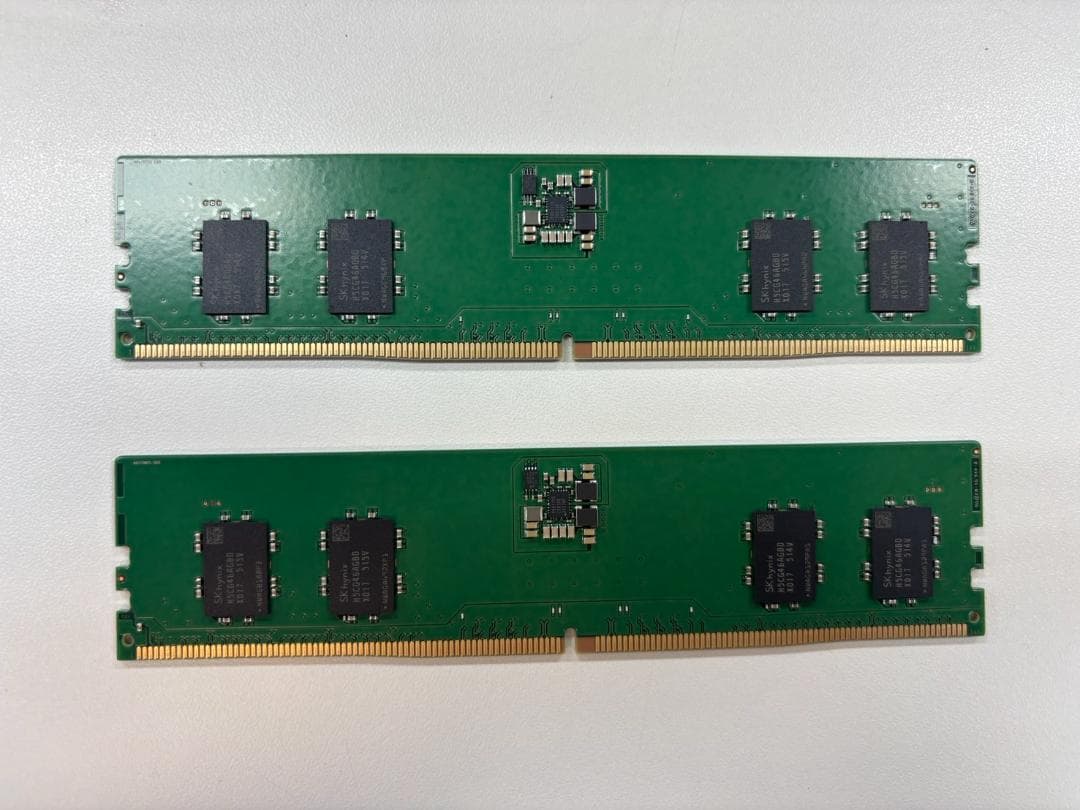 SK hynix DDR5 UDIMM デスクトップメモリ8gb×2 SK hynix DDR5 8GB