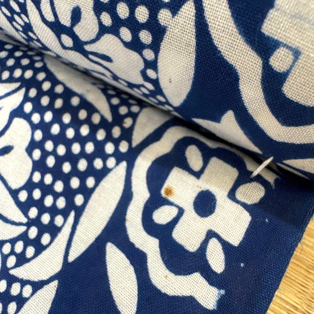 高級手芸　本染ゆかた反物　更紗