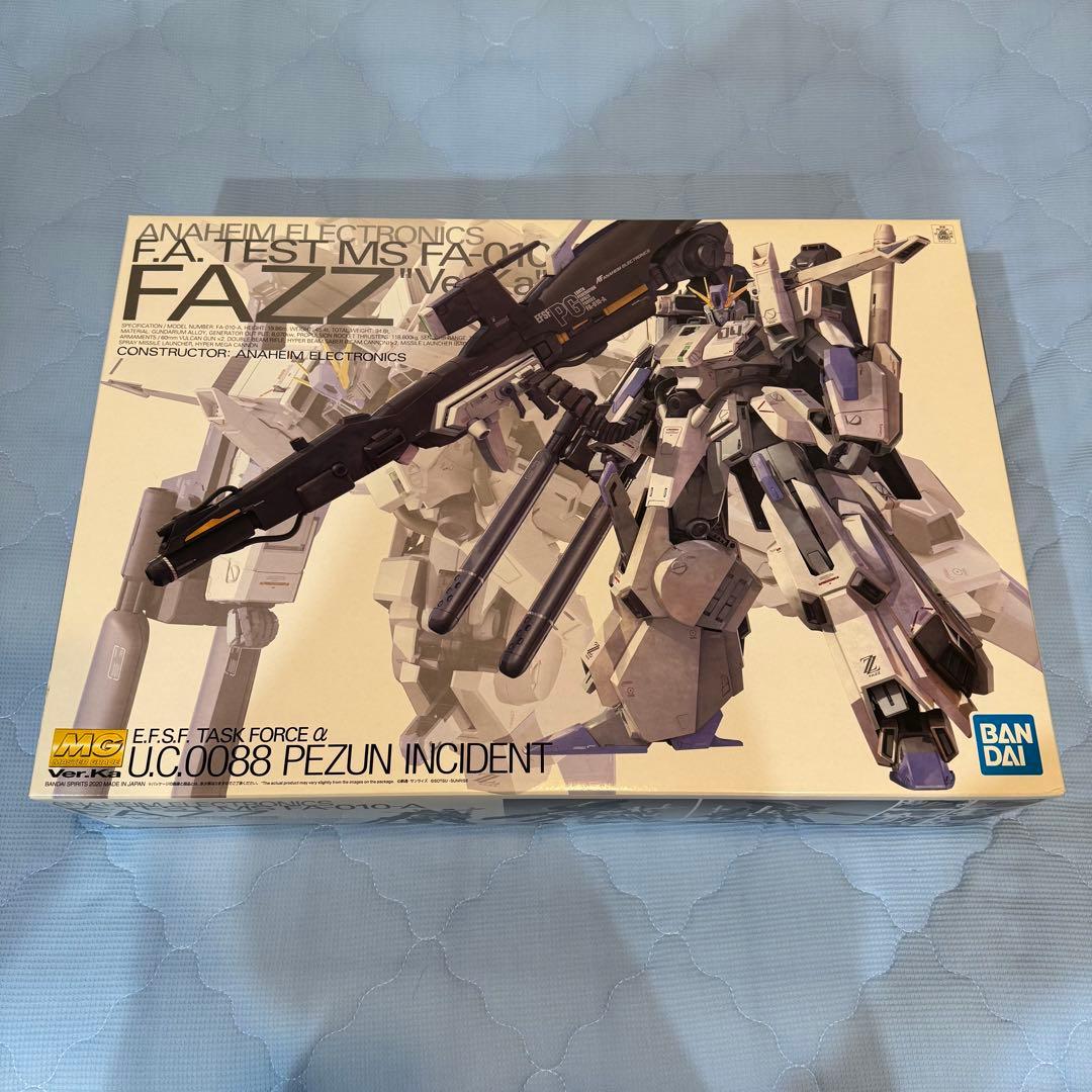 【素組み】MG 1/100 FAZZ Ver.Ka センチネル Ex-S