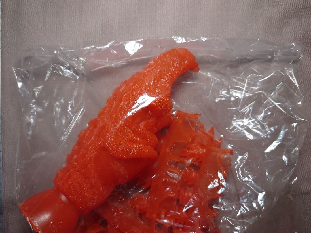 ゴジラ GODZILLA 1995 海洋堂 限定版 透明(赤) 原型：酒井ゆうじ