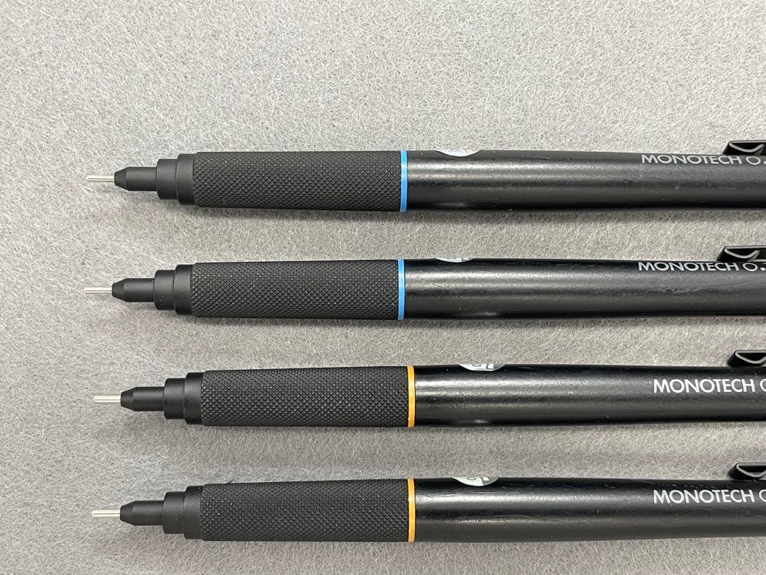 トンボ　モノテック、ぺんてる グラフ1000 シャープペン 計９本（内３本不良）
